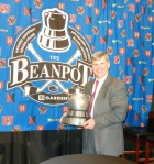With the Beanpot, since 1952 the emblem of the college hockey championship of Boston.  