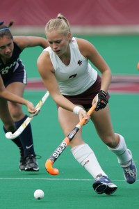 Bob's speed, skill, and adept use of the backhand kept the defenders off balance