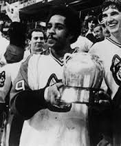 Wayne Turner holding the coveted Pot in 1980. Is there any wonder that NU hockey fans refer to the man from Kitimat, British Columbia as "Beanpot?"