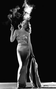 Rita Hayworth as Gilda. 